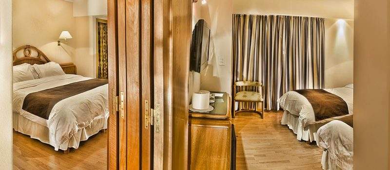 Dormitorio Matrimonial Hotel Cristal Bariloche Rio Negro